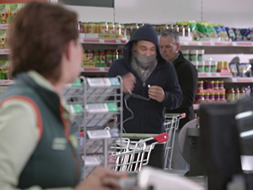 Chanel Cresswell and Nick Blood in Trollied (2011)