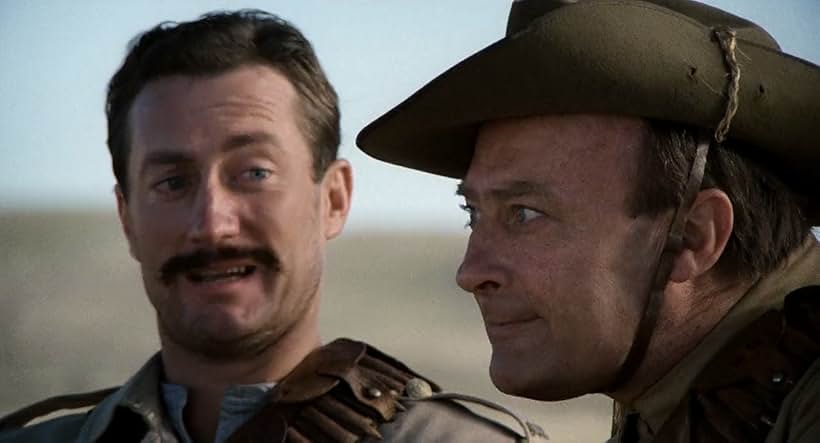 Bryan Brown and Edward Woodward in Breaker Morant (1980)