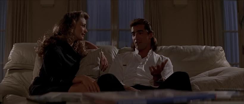 Harley Jane Kozak and Ken Wahl in The Taking of Beverly Hills (1991)