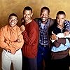 Tommy Davidson, Kadeem Hardison, Kelly Perine, and Dondré T. Whitfield in Between Brothers (1997)