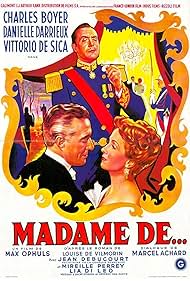 Charles Boyer, Vittorio De Sica, and Danielle Darrieux in The Earrings of Madame De... (1953)