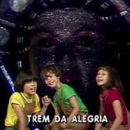 Juninho Bill, Trem da Alegria, Patrícia Marx, and Luciano Nassyn in Trem da Alegria Part. The Fevers: Uni Duni Tê (1985)