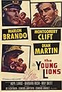 Marlon Brando, Montgomery Clift, and Dean Martin in The Young Lions (1958)