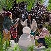 Keshia Knight Pulliam, Jarod Joseph, Nyla Alleyne, and Gabriel Jacob-Cross in The Christmas Aunt (2020)