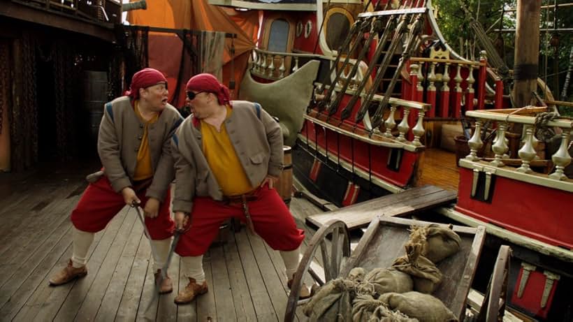 Anders Kippersund and Jonas Kippersund in Kaptein Sabeltann - Kongen på havet (2011)