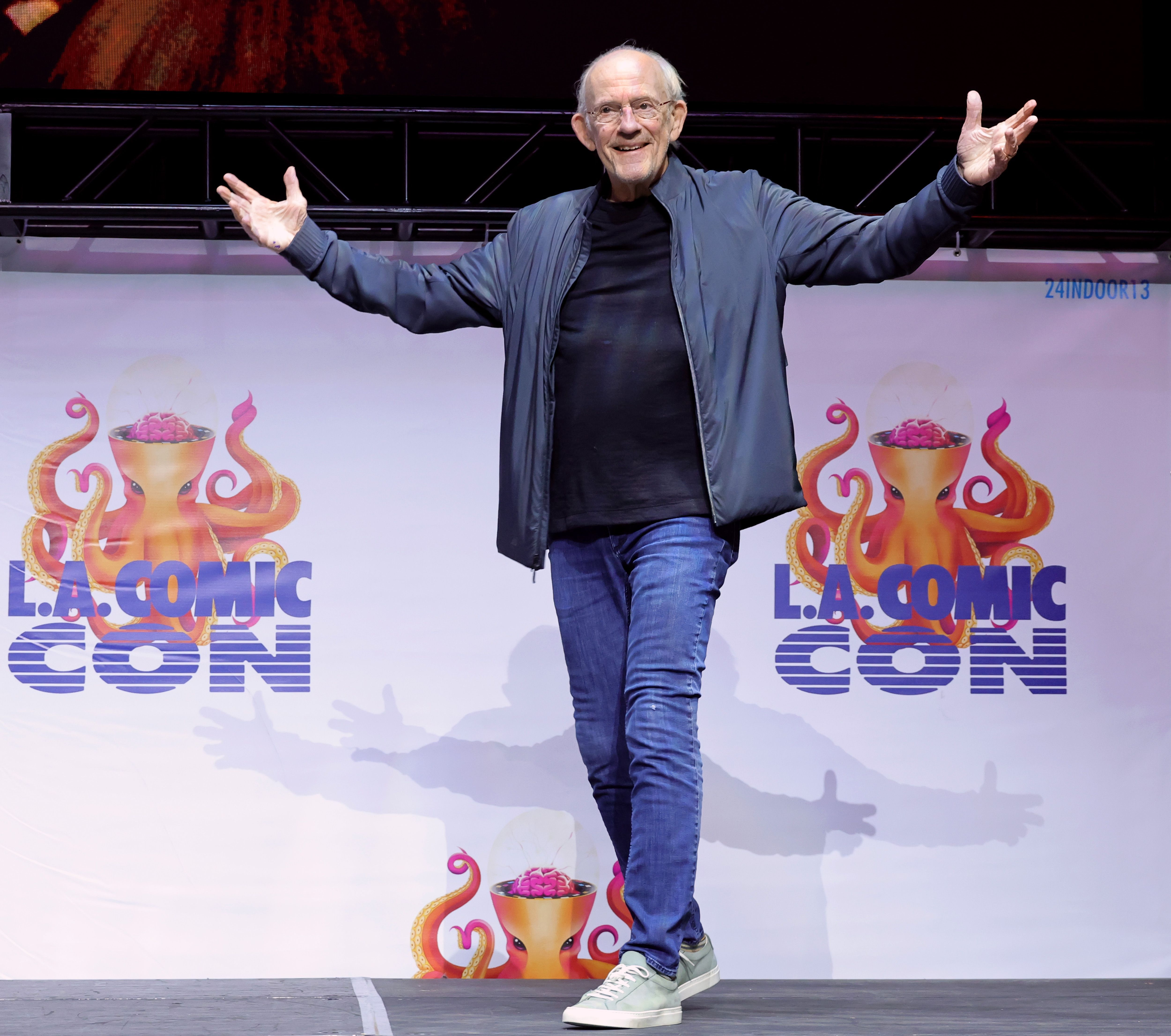 Christopher Lloyd at an event for The Addams Family (1991)