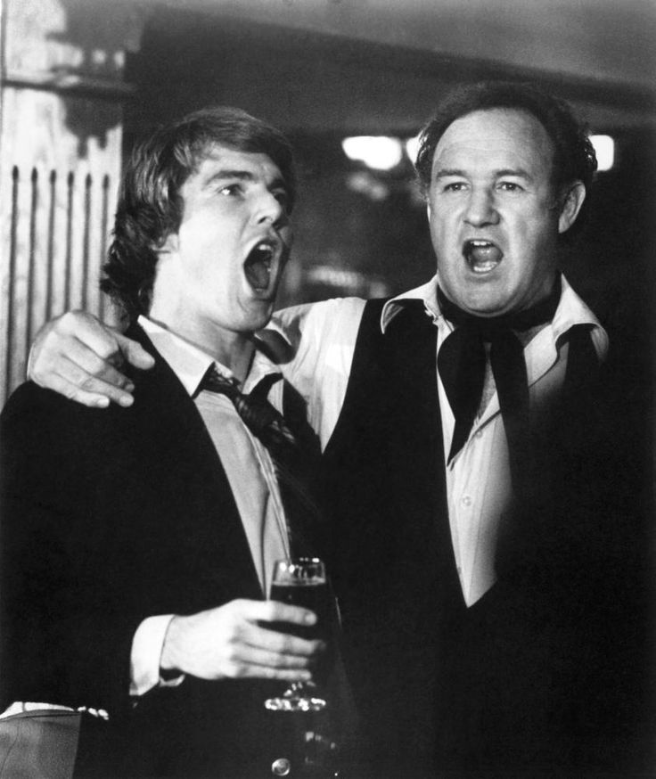 Gene Hackman and Dennis Quaid in All Night Long (1981)