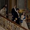 Ashley Alymann, Matt Smith, Claire Foy, and Jeffrey Ho in The Crown (2016)