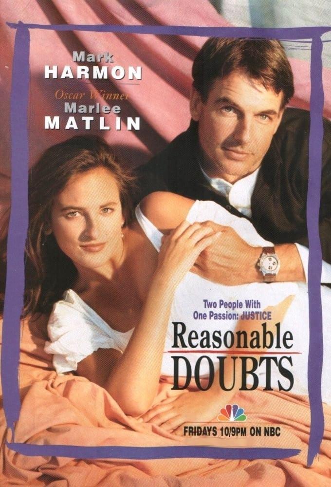 Mark Harmon and Marlee Matlin in Reasonable Doubts (1991)