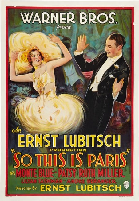 Monte Blue and Lilyan Tashman in So This Is Paris (1926)