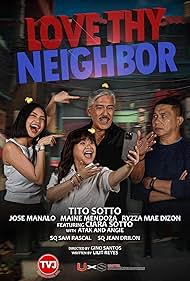 Tito Sotto, Jose Manalo, Ryzza Mae Dizon, and Maine Mendoza in Love Thy Neighbor (2024)