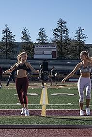 Alexandria DeBerry and Savannah Lee May in The Secret Lives of Cheerleaders (2019)