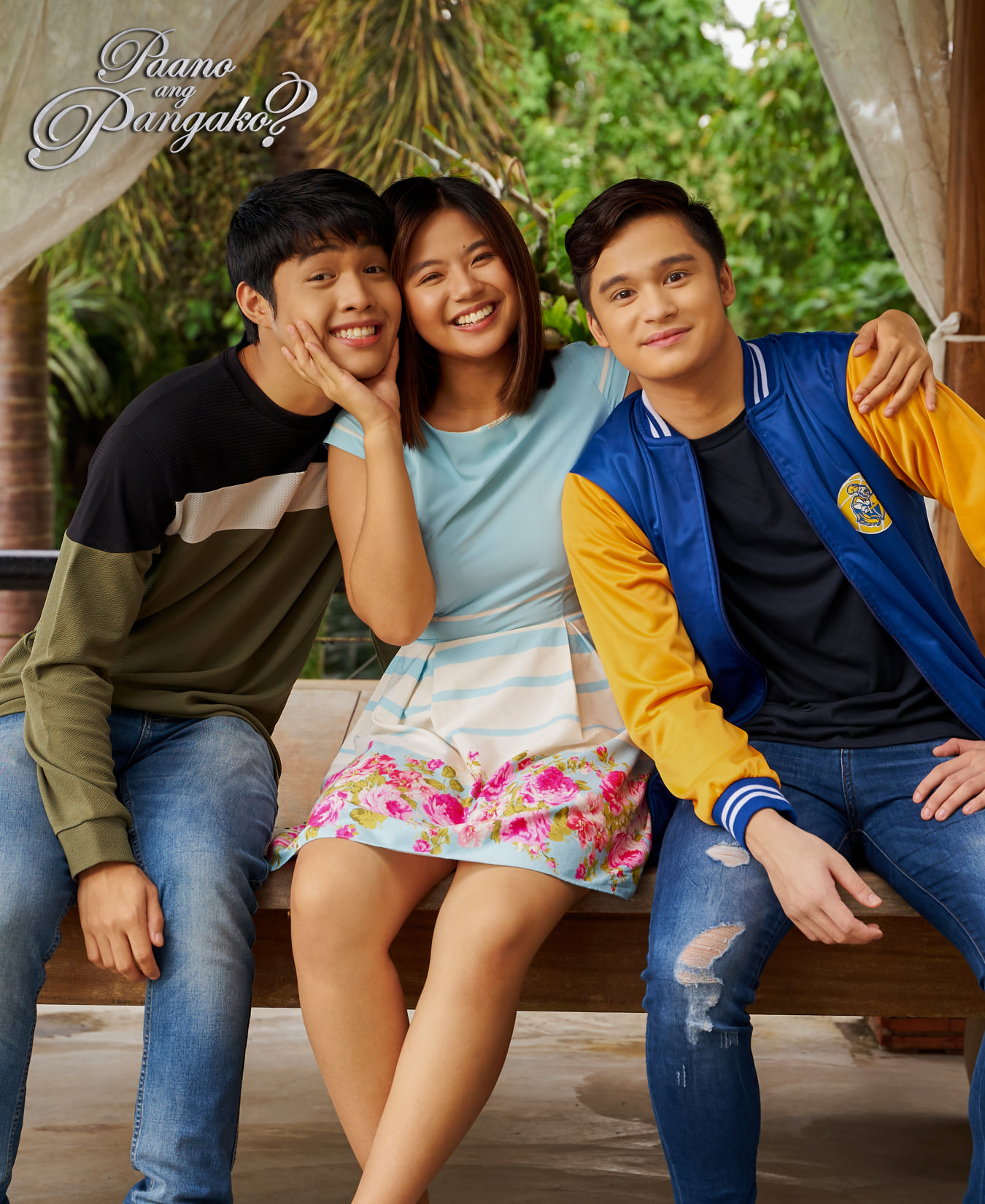 Miles Ocampo, Elijah Canlas, and Kyle Velino in Paano ang Pasko? (2020)