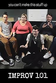 Lindsay Hollister, Sheldon White, Andreas Leondidis, and Collin Campana in Improv 101 (2017)