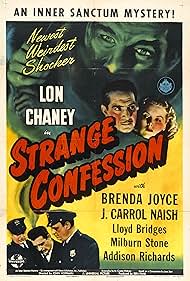 Lon Chaney Jr., Brenda Joyce, and J. Carrol Naish in Strange Confession (1945)