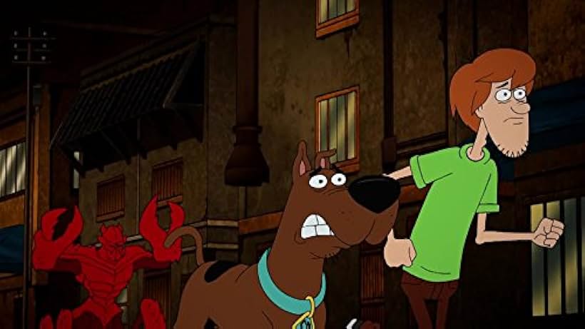 Matthew Lillard, Clyde Kusatsu, and Frank Welker in Be Cool, Scooby-Doo! (2015)