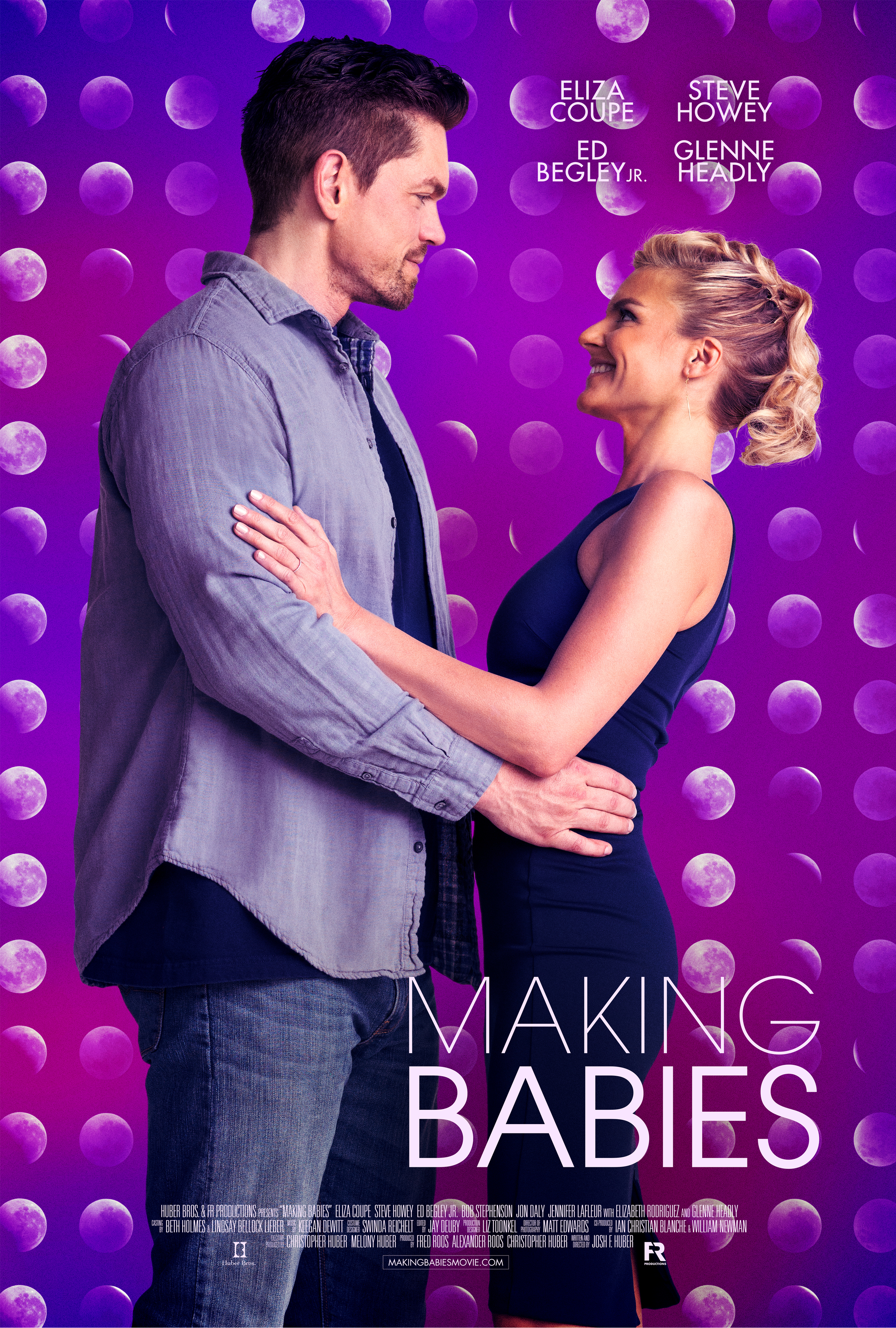 Steve Howey and Eliza Coupe in Making Babies (2018)