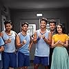 Shraddha Kapoor, Tahir Raj Bhasin, Sushant Singh Rajput, Naveen Polishetty, Varun Sharma, Saharsh Kumar Shukla, and Tushar Pandey in Chhichhore (2019)