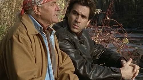 Adrian Paul and Don Francks in Tracker (2001)