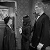 Margaret Hamilton, Ted Cassidy, and Carolyn Jones in The Addams Family (1964)