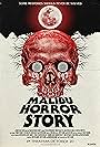 Robert Bailey Jr., Valentina de Angelis, Scott Slone, Douglas Tait, Rebecca Forsythe, Veno Miller, Dylan Sprayberry, Hector Gomez Jr., Tommy Cramer, Jacob Hughes, and Troy James in Malibu Horror Story (2023)