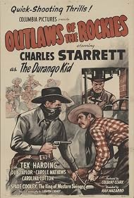 Charles Starrett in Outlaws of the Rockies (1945)