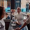 Ryan Gosling, Emma Stone, and Olivia Hamilton in La La Land (2016)