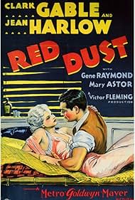 Clark Gable and Jean Harlow in Red Dust (1932)