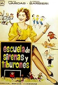 Amelia Vargas in Escuela de sirenas y tiburones (1955)