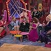 Loulou Velvet, Alvilda, Chloe Clarke, Gabanna, Morphae, Star, and La Veuve in Drag Race Belgique (2023)