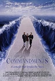 Courteney Cox, Anthony LaPaglia, and Aidan Quinn in Commandments (1997)