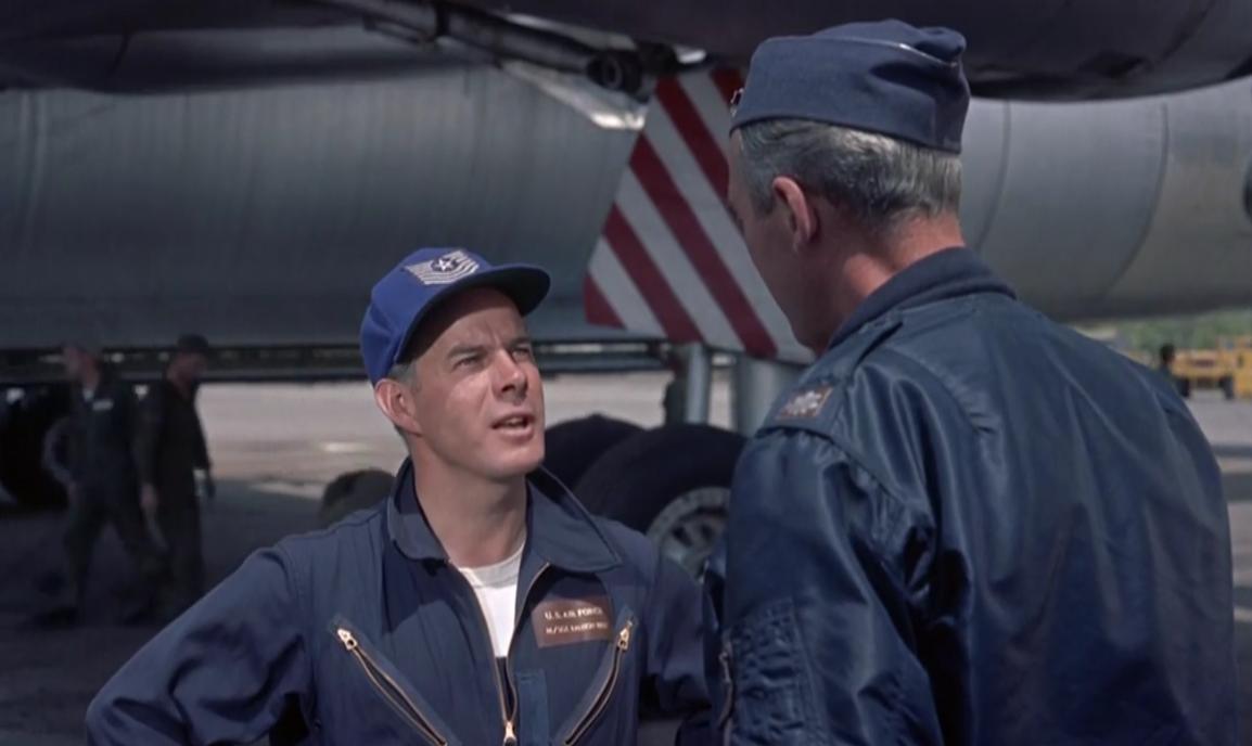 James Stewart and Harry Morgan in Strategic Air Command (1955)