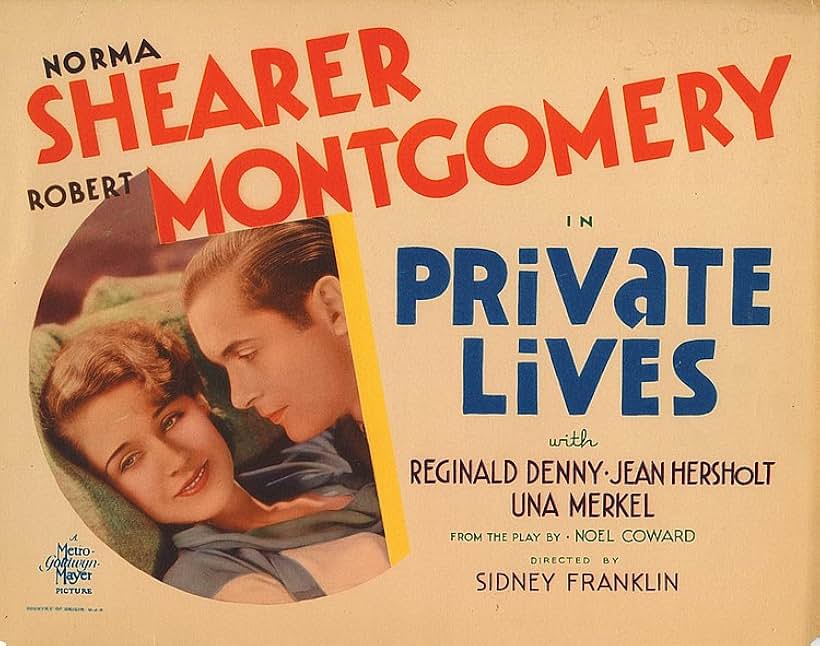 Robert Montgomery and Norma Shearer in Private Lives (1931)