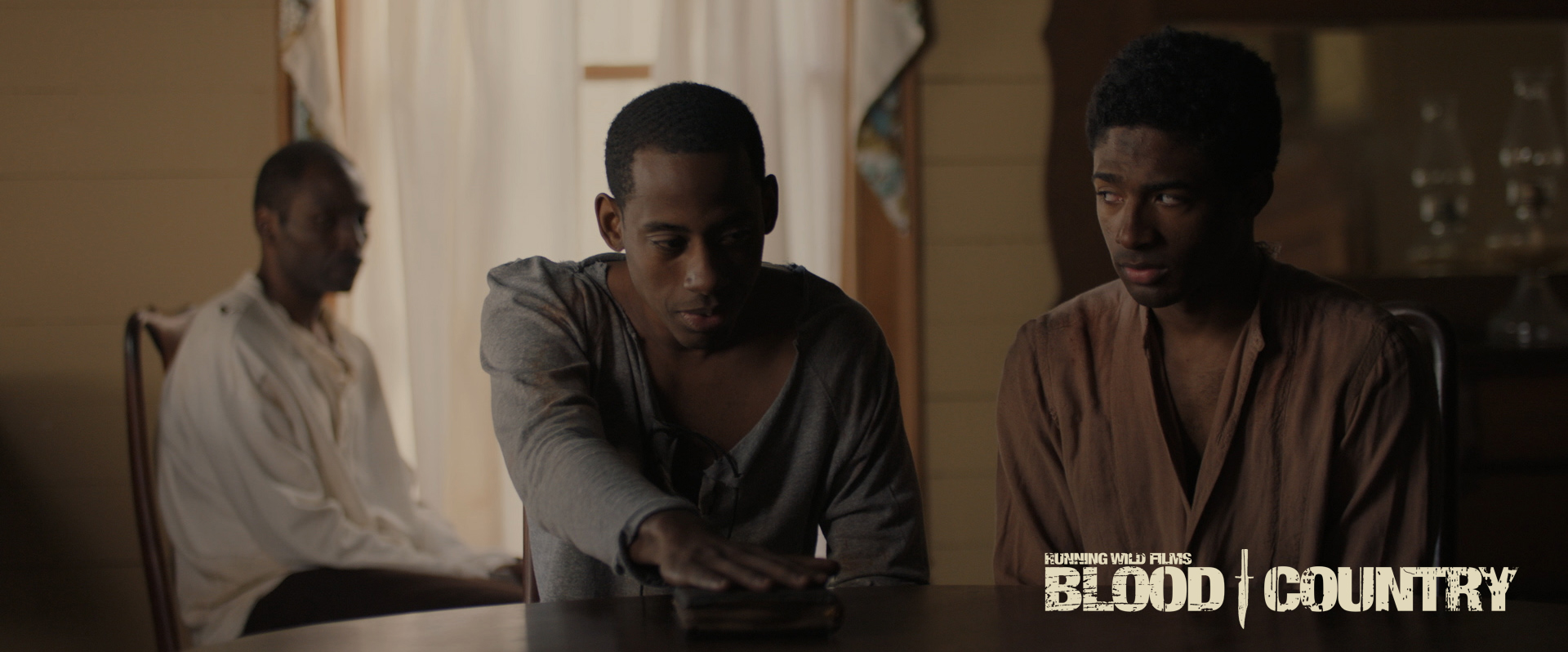 Markeith Coleman, Aspen Kennedy, and Calvin L. Franklin in Blood Country (2017)