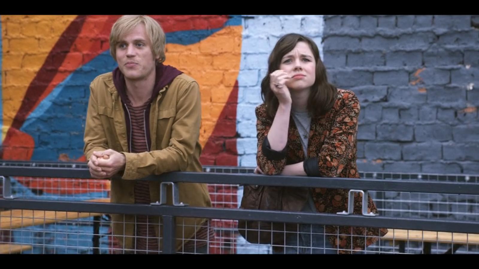 Johnny Flynn and Claudia Jessie in Lovesick (2014)