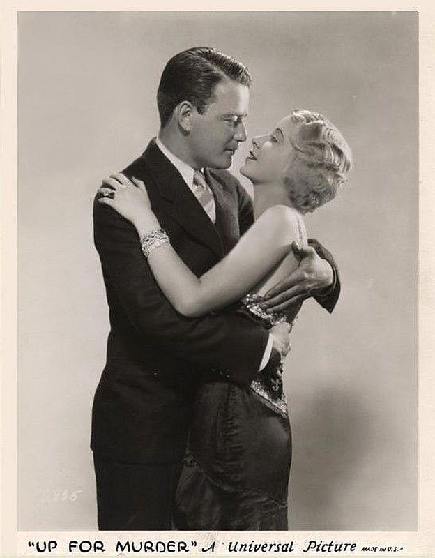 Lew Ayres and Genevieve Tobin in Up for Murder (1931)