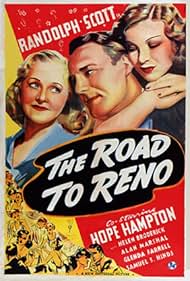 Randolph Scott, Glenda Farrell, and Hope Hampton in The Road to Reno (1938)