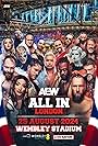 Darby Allin, Bryan Danielson, Stephon Strickland, Mercedes Varnado, Toni Rossall, and Maxwell Friedman in All Elite Wrestling: All In (2024)