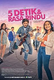 Alif Joerg, Daffa Wardhana, Prilly Latuconsina, Bryan Domani, and Salshabilla Adriani in 5 Detik & Rasa Rindu (2023)