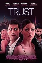 Lucien Laviscount, Victoria Justice, Katherine McNamara, and Matthew Daddario in Trust (2021)