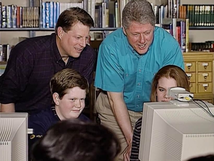 Bill Clinton and Al Gore in Time Bomb Y2K (2023)