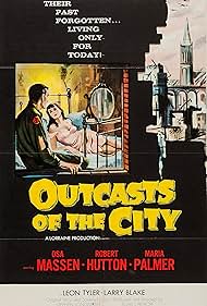 Robert Hutton and Osa Massen in Outcasts of the City (1958)