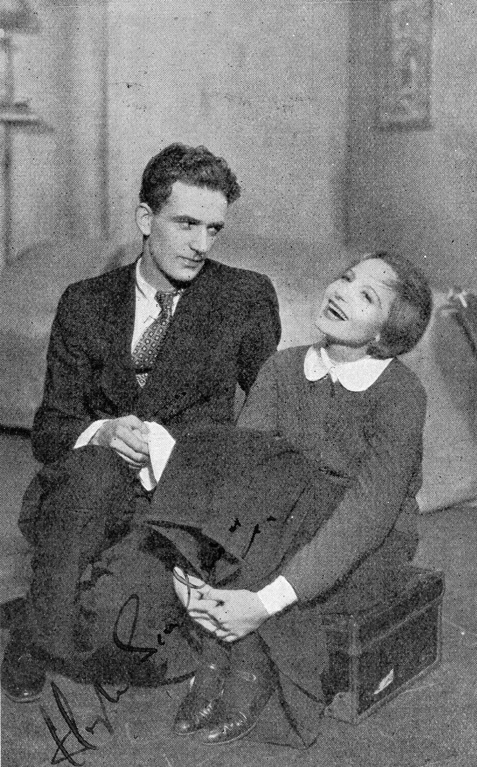 Elisabeth Bergner and Hugh Sinclair in Escape Me Never (1935)