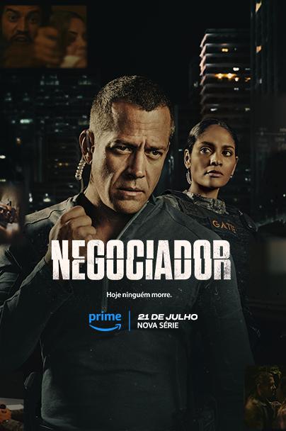 Malvino Salvador and Barbara Reis in Negociador (2023)