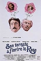 Walter Chiari, Valentina Cortese, Macha Méril, and Luciano Salce in Son tornate a fiorire le rose (1975)