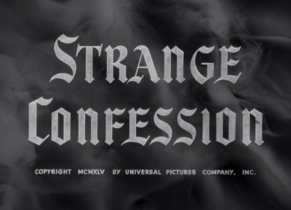 Strange Confession (1945)