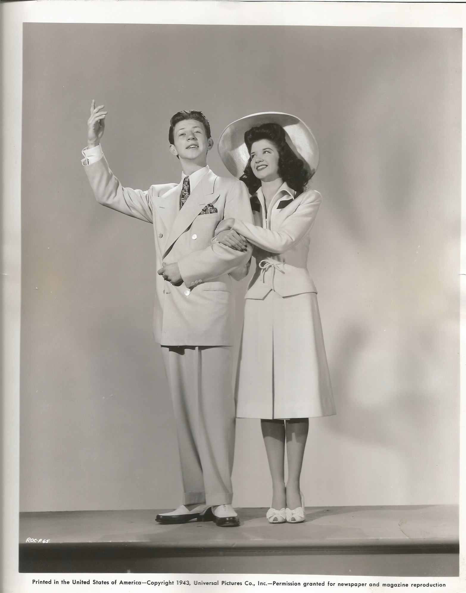 Donald O'Connor and Peggy Ryan in This Is the Life (1944)