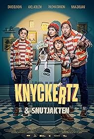 Axel Adelöw, Paloma Grandin, David Sundin, and Nina Zanjani in Knyckertz & snutjakten (2023)