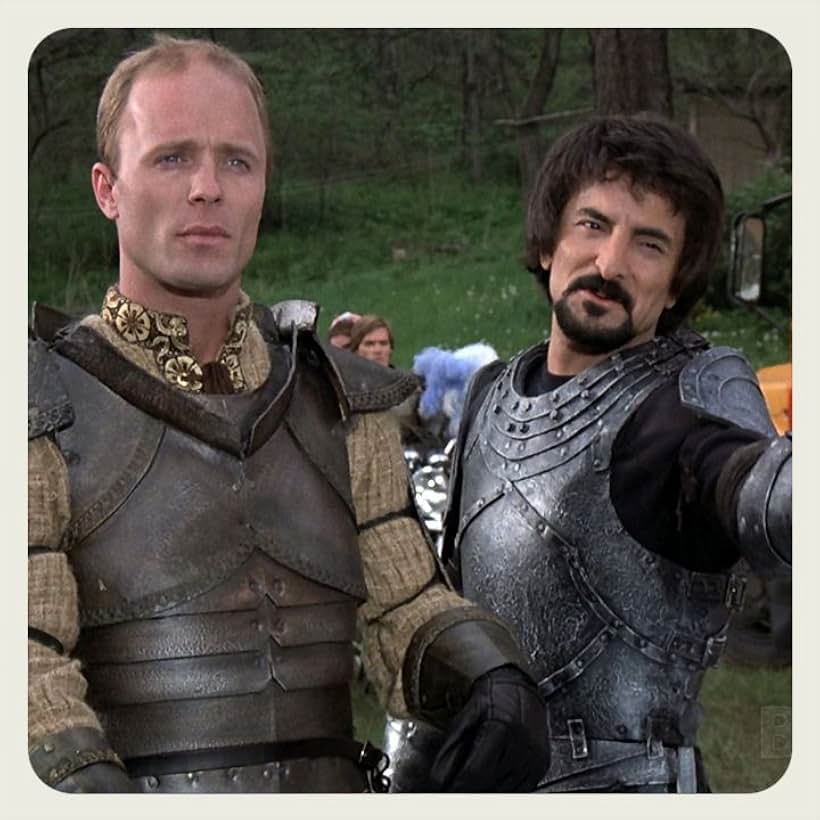 Ed Harris and Tom Savini in Knightriders (1981)