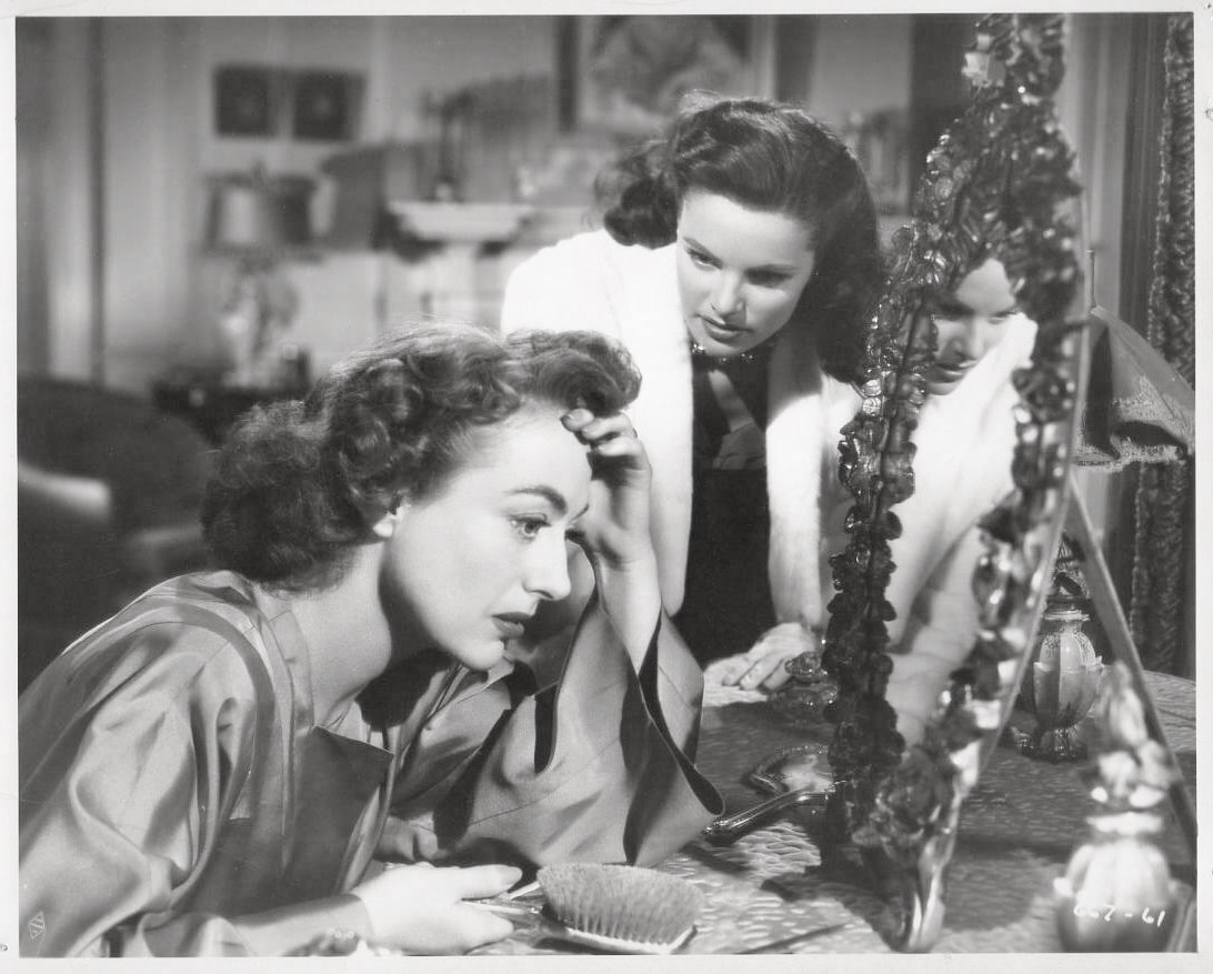 Joan Crawford and Geraldine Brooks in Possessed (1947)